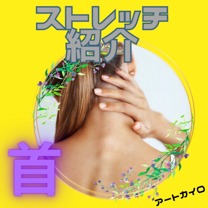 ストレッチ紹介：首のストレッチ　～座って顎を引く～の画像