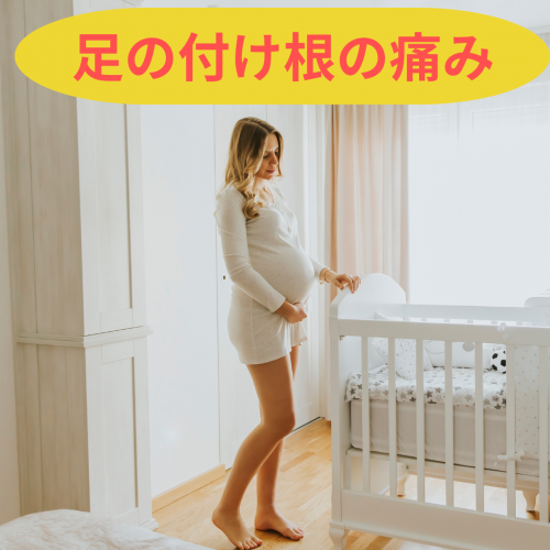 症例報告：妊婦さんの足の付け根の痛みの画像