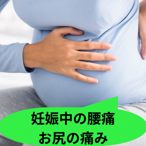 コラム：妊娠中の腰痛やお尻の痛みの画像